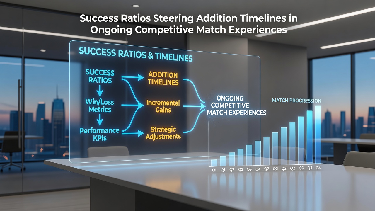 Infographic detailing how success ratio thresholds map to addition timeline adjustments in competitive game development cycles